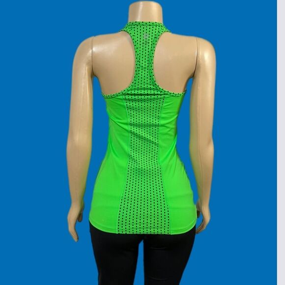 Victorias Secret VSX Sexy Sport unlined Tank top green / black Xsmall - Picture 2 of 2